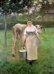 Manda Lametrie, la contadina, 1887